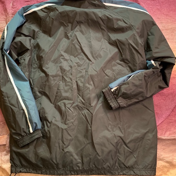 *SOLD* FILA full zip down black jacket - Picture 4 of 5